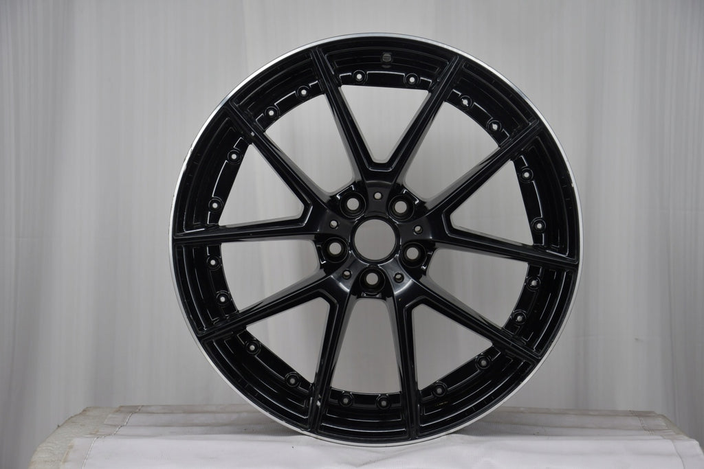 1x Alufelge 20 Zoll 8.0" 5x112 29ET Matt Schwarz 6895212 BMW 5 G31 G30 Rim Wheel FEL7014360855iu