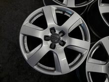 Load image into Gallery viewer, 1x Alufelge 17 Zoll 7.5" 5x112 37ET Glanz Silber 4G0601025L Audi A6 Rim Wheel FEL6143062412zr