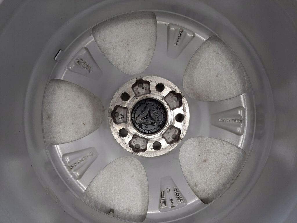 4x Alufelge 18 Zoll 8.0" 5x112 38ET Glanz Silber A2534010800 Mercedes-Benz Glc