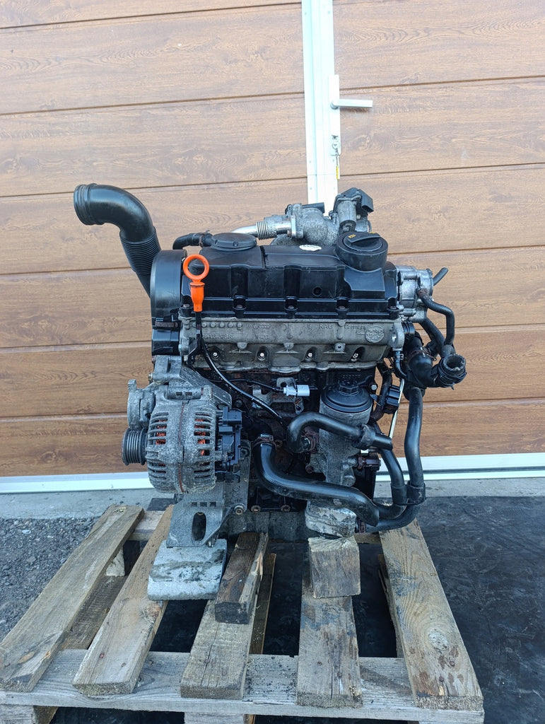 Motor VW T5 BRS 1.9 TDI 102PS 75kW 149TKm Diesel Engine Komplett