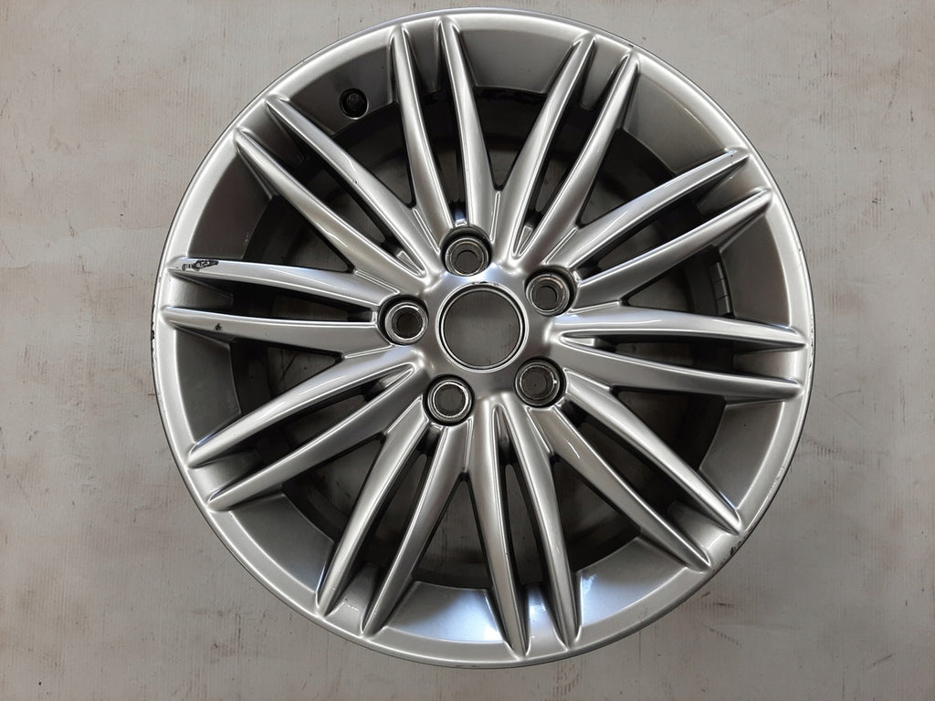 1x Alufelge 16 Zoll 7.0" 5x108 50ET Glanz Silber F1EJ-A1 Ford Focus Rim Wheel