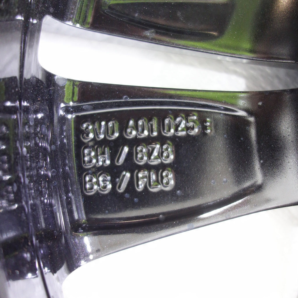 1x Alufelge 17 Zoll 6.5" 5x112 41ET 3V0601025BG Skoda Superb Iii Rim Wheel