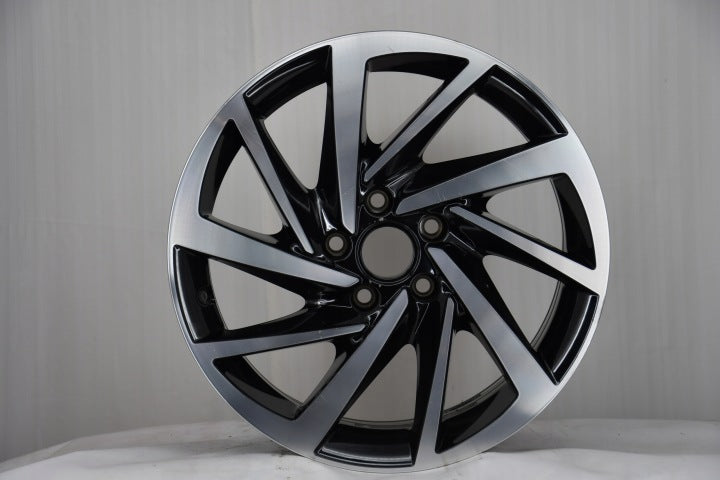 1x Alufelge 17 Zoll 7.0" 5x112 40ET Glanz Schwarz 5NA601025T VW Tiguan Rim Wheel FEL9565934551dz