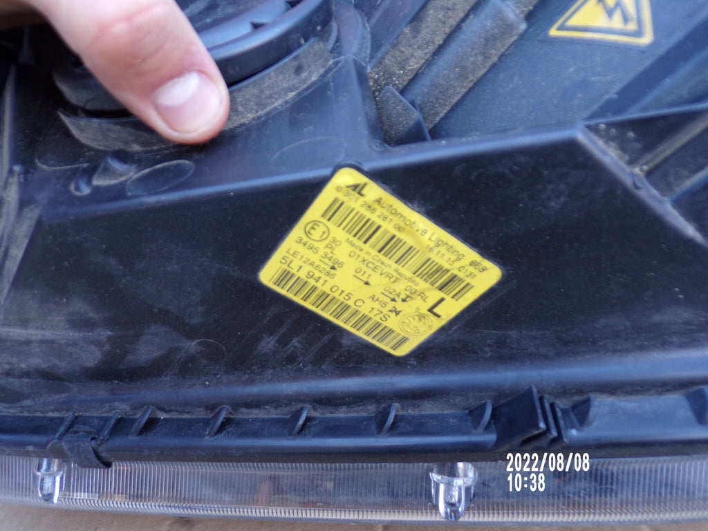 Frontscheinwerfer Skoda Yeti 5L1941015C LED Links Scheinwerfer Headlight