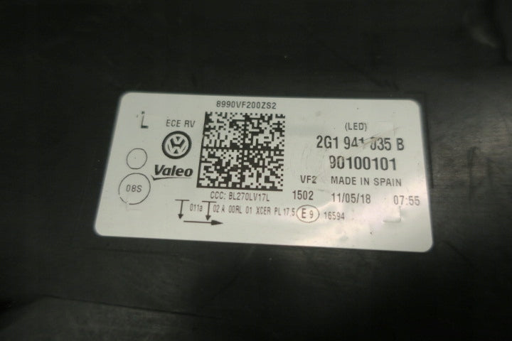 Frontscheinwerfer VW Polo 2G1941035B LED Links Scheinwerfer Headlight