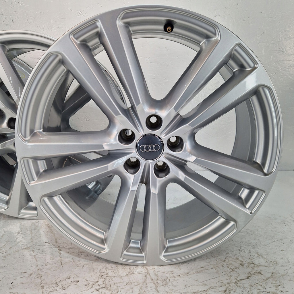 4x Alufelge 20 Zoll 8.0" 5x112 28ET Glanz Silber 4M0601025G Audi Rim Wheel FEL7084026538sg