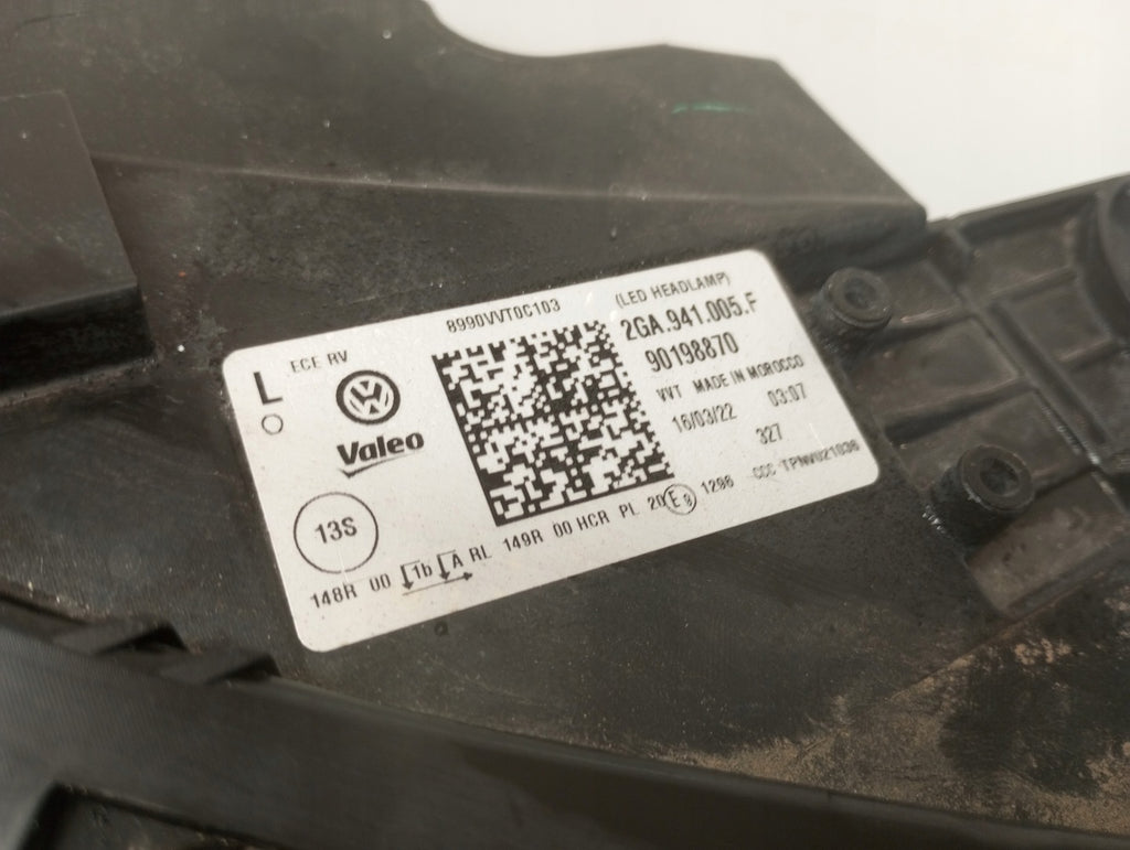 Frontscheinwerfer VW T-Roc 2GA941005F Full LED Links Scheinwerfer Headlight