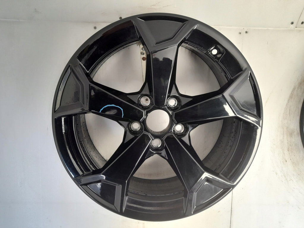 1x Alufelge 17 Zoll 6.5" 5x112 38ET Glanz Schwarz 83A601025AL Audi Rim Wheel FEL2583533182zp