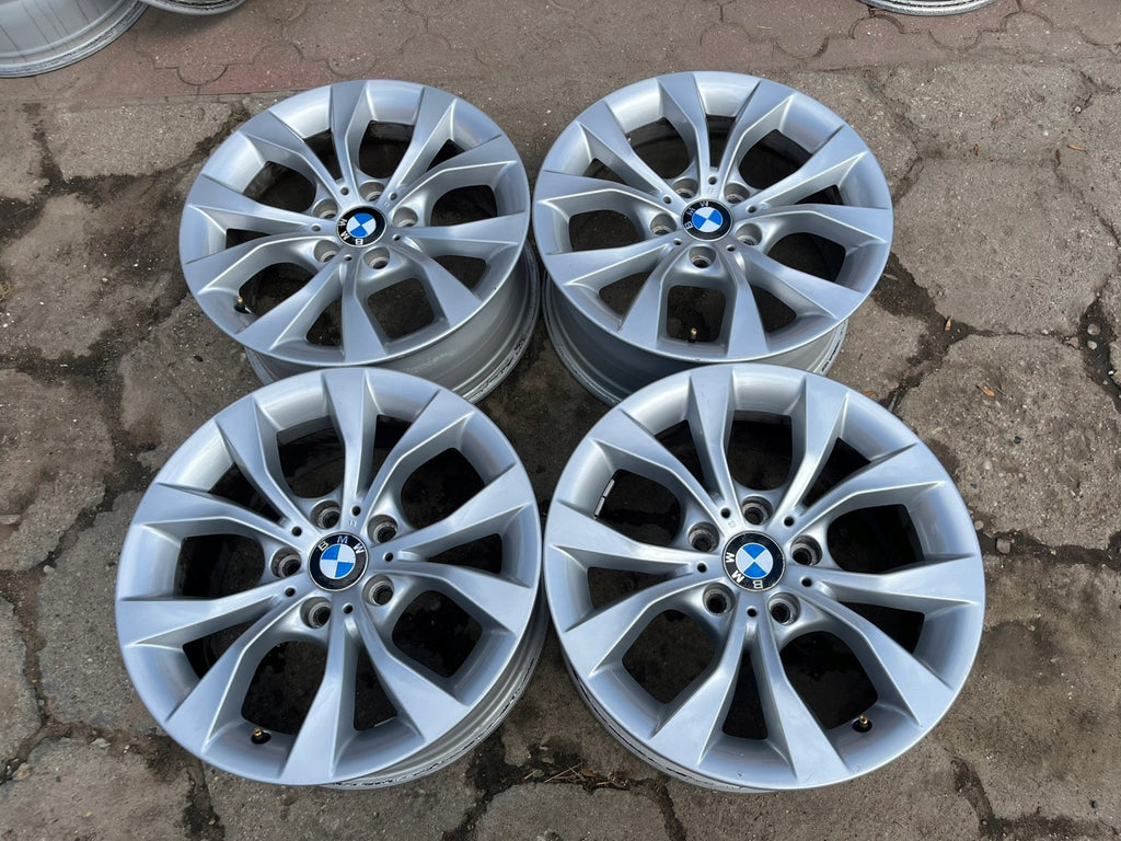 4x Alufelge 17 Zoll 8.5" 5x120 34ET Glanz Silber 6789141 BMW X3 X1 Rim Wheel FEL7619892899by