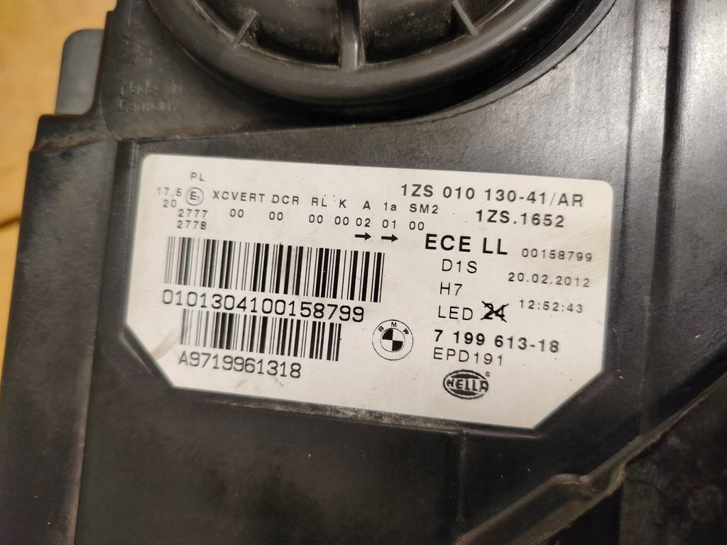 Frontscheinwerfer BMW F07 7199613-18 Xenon Links Scheinwerfer Headlight SCH9946108160eh
