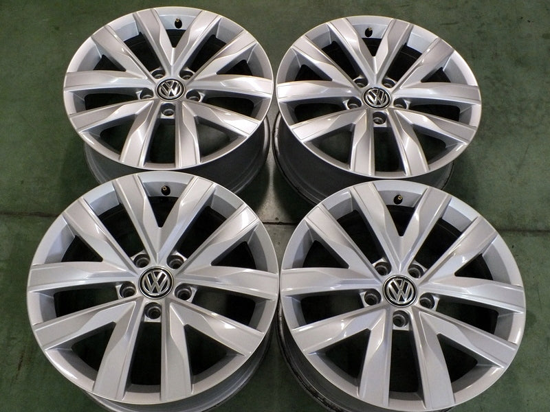 4x Alufelge 17 Zoll 7.0" 5x112 38ET Glanz Silber 3G8601025 VW Arteon Rim Wheel FEL7597023084ku