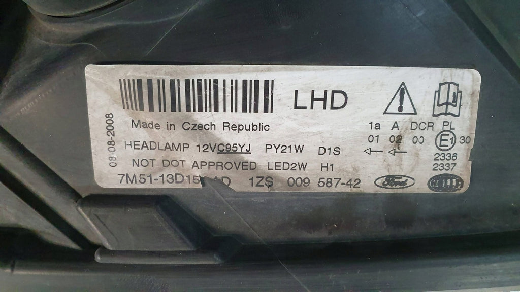 Frontscheinwerfer Ford C-Max 7M5113D154AD Rechts Scheinwerfer Headlight SCH2925927949mw