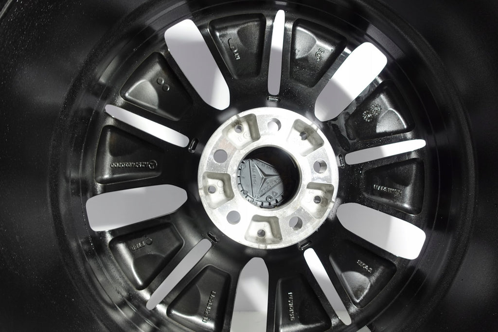 4x Alufelge 18 Zoll 8.0" 5x112 33ET Glanz Schwarz A2574010700 Mercedes-Benz