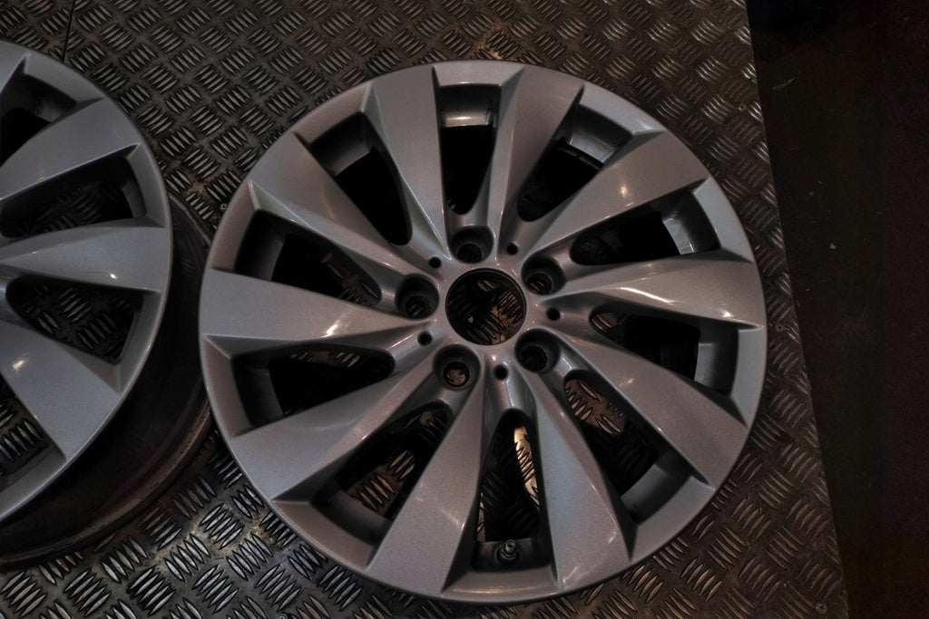 4x Alufelge 17 Zoll 7.5" 5x120 43ET Glanz Silber 6796206 BMW 2 F22 1 F21 F23 F20 FEL2128103014zp
