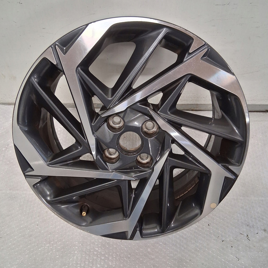 1x Alufelge 17 Zoll 7.0" 5x114.3 54ET Glanz 52910-Q0300 Hyundai Ix35 Rim Wheel FEL8908668943et