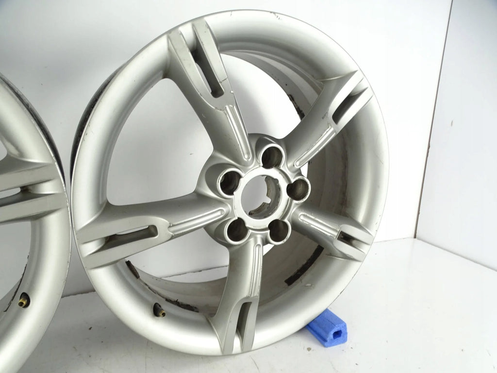 1x Alufelge 17 Zoll 7.0" 5x112 45ET Glanz Grau 1P0601025B Seat Leon Rim Wheel