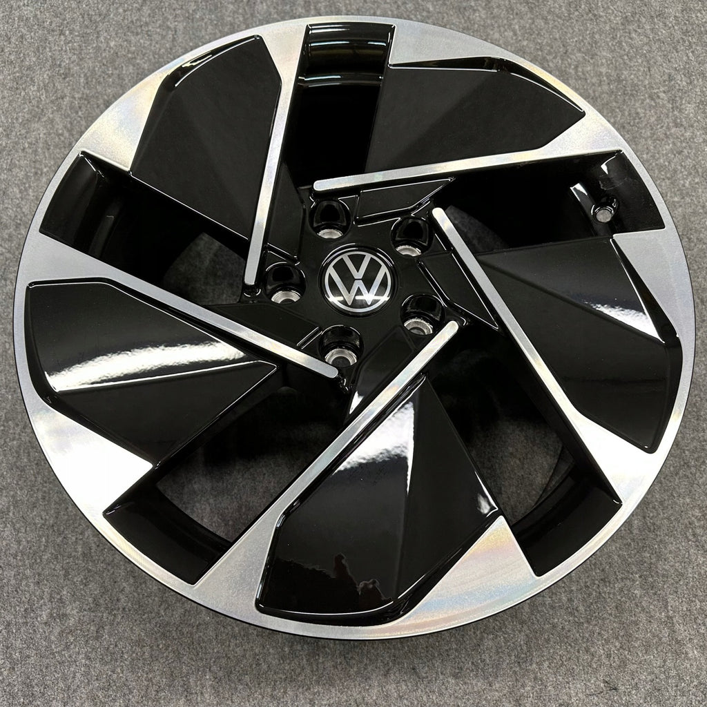 4x Alufelge 18 Zoll 7.5" 5x112 50ET Glanz Graphit 10A601025C Mg Id.3 E11 FEL9761795508rv