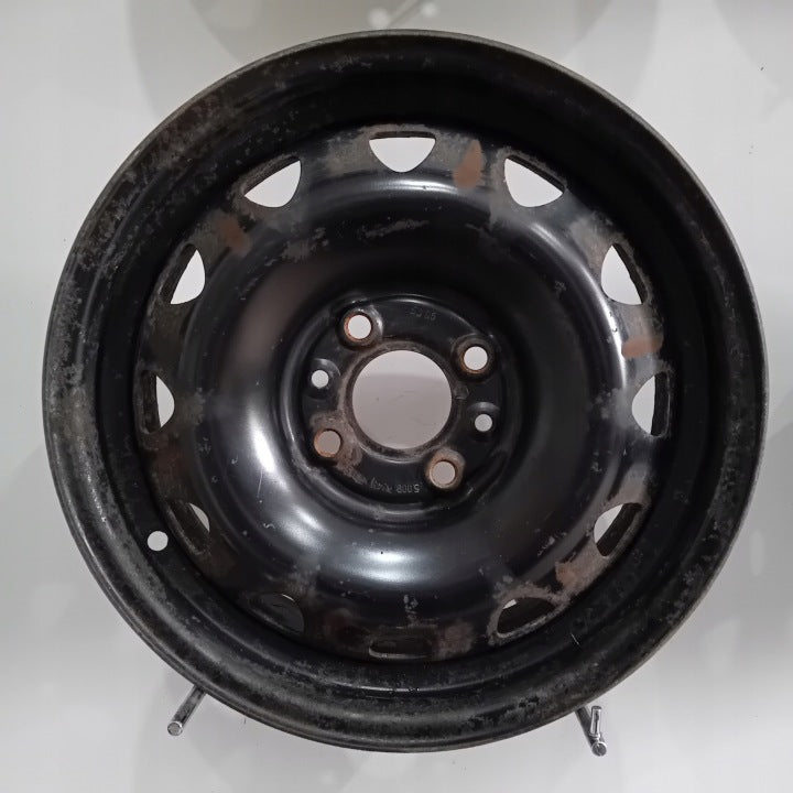 4x Alufelge 14 Zoll 5.0" 4x98 31 5ET Fiat Panda Ypsilon Rim Wheel FEL5707522705dj