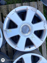 Load image into Gallery viewer, 4x Alufelge 17 Zoll 7.5&quot; 5x112 45ET Silber 8H0601025A Audi Rim Wheel