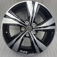 Laden Sie das Bild in den Galerie-Viewer, 1x Alufelge 17 Zoll 6.5" 5x114.3 35ET Glanz Silber PW457-16001 Toyota Corolla FEL5235692415qs