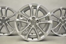 Load image into Gallery viewer, 4x Alufelge 18 Zoll 7.0&quot; 5x112 43ET Glanz Silber 8U0601025R Audi Q3 Rim Wheel