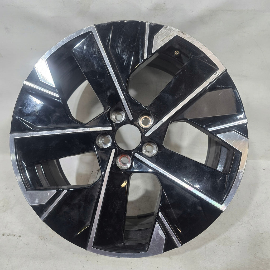 1x Alufelge 18 Zoll 8.0" 5x108 44ET Glanz Schwarz 9851444380 Peugeot 508 Sw