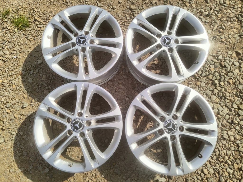 4x Alufelge 17 Zoll 6.5" 5x112 44ET Mercedes-Benz Rim Wheel FEL8218286737dd