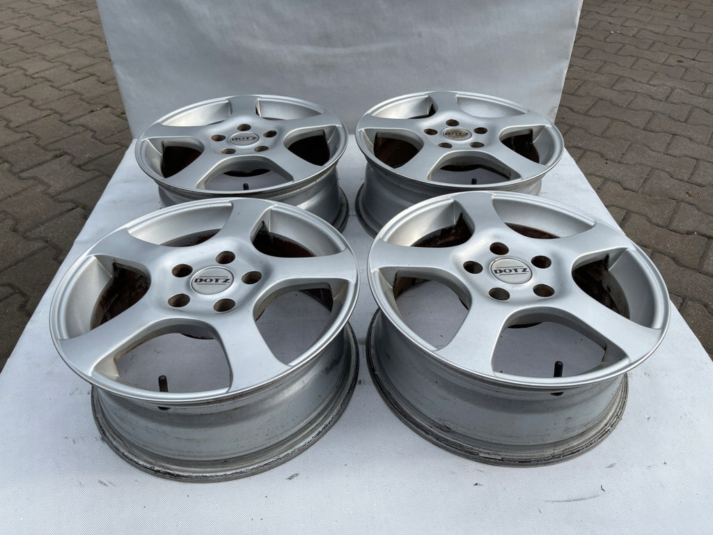 4x Alufelge 16 Zoll 6.5" 5x114.3 40ET Nissan Rim Wheel FEL7038495241dz