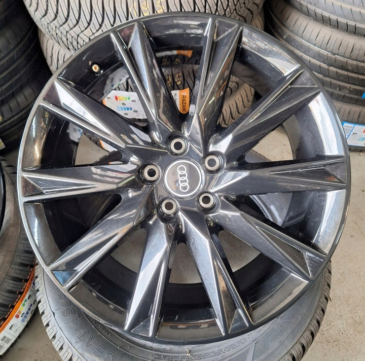 4x Alufelge 19 Zoll 8.0" 5x112 45ET Glanz Schwarz 89A071499 Audi Q4 Rim Wheel FEL8358222817ay