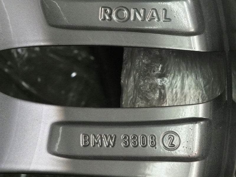 1x Alufelge 18 Zoll 8.0" 5x120 52ET Glanz Grau 7852490 BMW 1 Rim Wheel FEL2760442359op