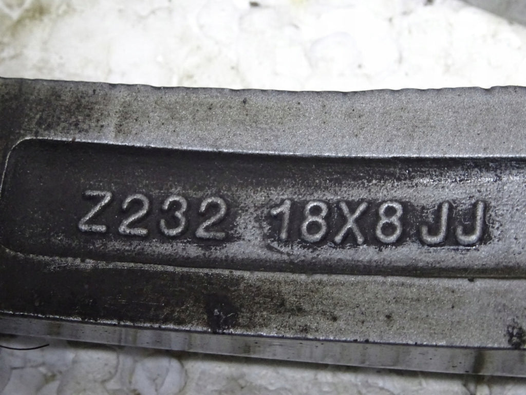 1x Alufelge 18 Zoll 8.0" 5x115 46ET Glanz Silber 13259251 Opel Rim Wheel