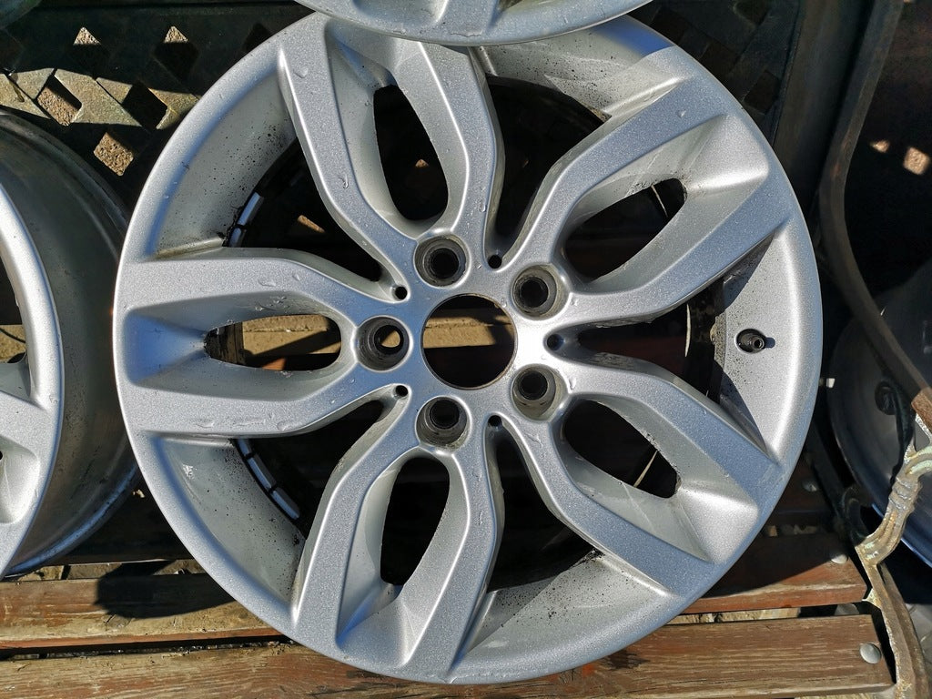 4x Alufelge 17 Zoll 7.5" 5x120 32ET Glanz Silber 6787576 BMW F26 X3 F25 FEL4490290303jr