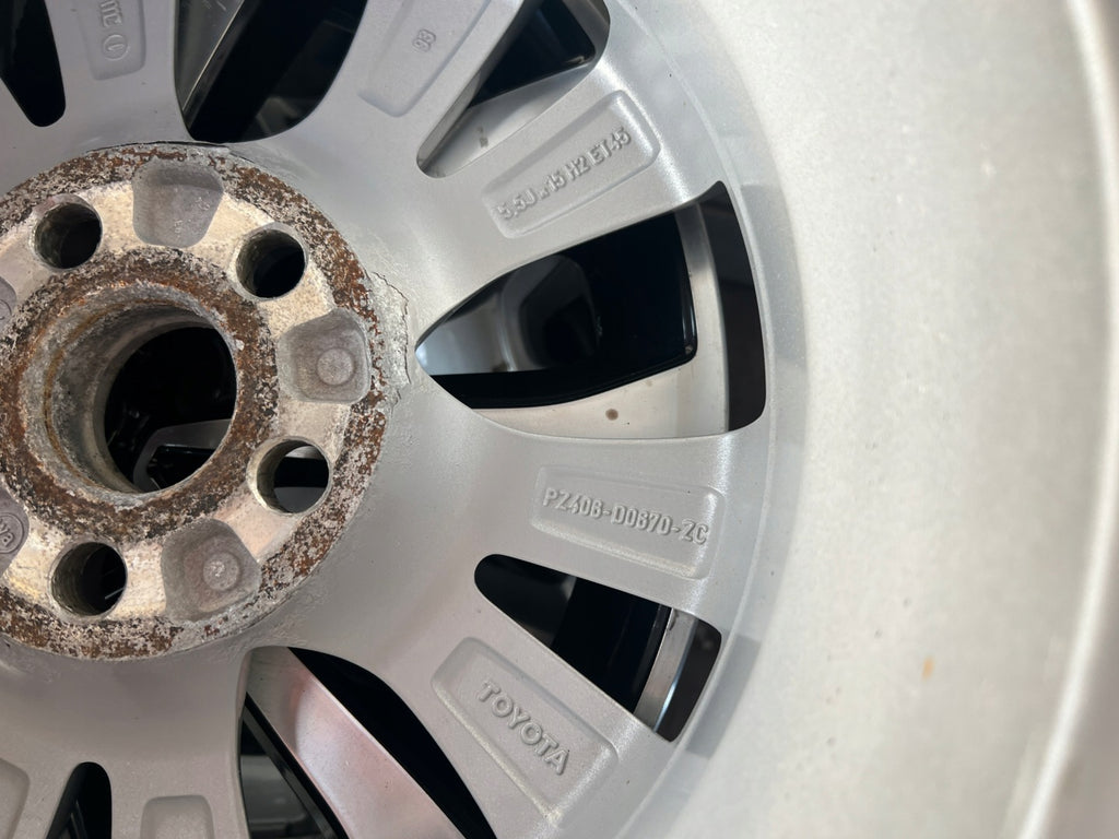 1x Alufelge 15 Zoll 5.5" 5x100 PZ406-D0670-ZC Toyota Verso Rim Wheel FEL5948053167bk