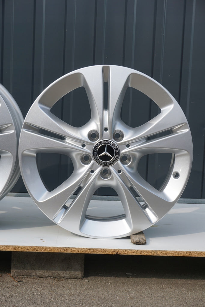 1x Alufelge 17 Zoll 7.0" 5x112 48 5ET Matt Silber A2054014300 Mercedes-Benz W205 FEL2012444951gp