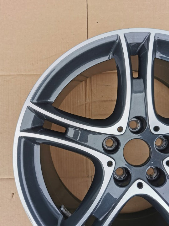 1x Alufelge 18 Zoll 8.0" 5x112 57ET 6855092 BMW 2 F45 F46 Rim Wheel FEL2967634416bk