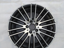 Load image into Gallery viewer, 1x Alufelge 18 Zoll 7.5&quot; 5x112 40ET Glanz Schwarz A2064014900 Mercedes-Benz W206