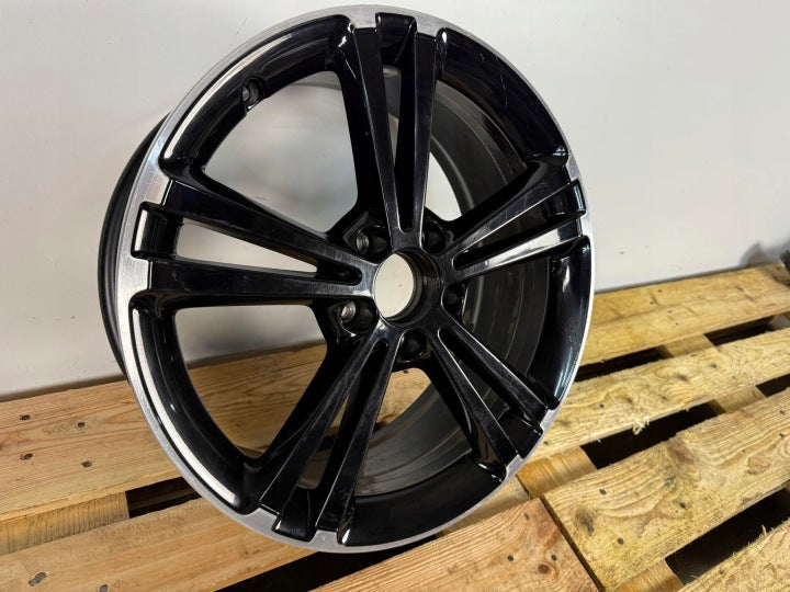 1x Alufelge 18 Zoll 7.5" 5x112 49ET Glanz Schwarz A1774011300 Mercedes-Benz W177 FEL7790855436dt