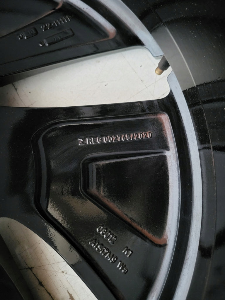 1x Alufelge 20 Zoll 8.0" 5x112 45ET Glanz Schwarz 11A601025A VW Id.4 Rim Wheel FEL3692910123cq