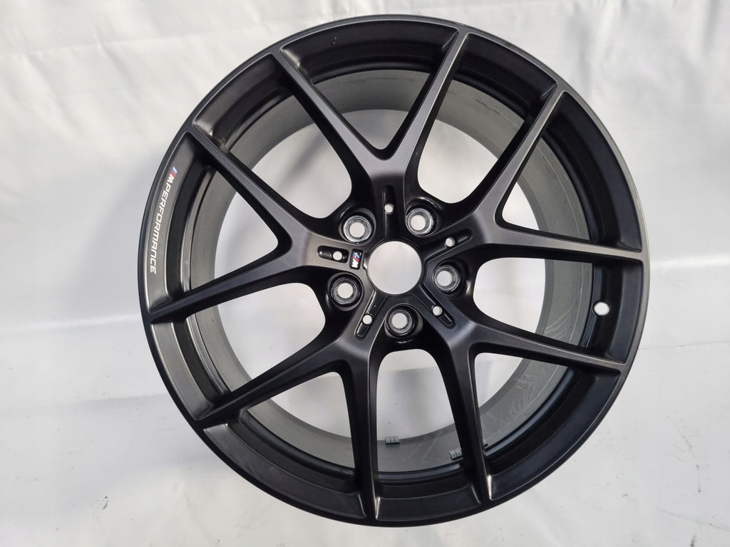 1x Alufelge 18 Zoll 8.0" 5x112 54ET Matt Schwarz 8092354 BMW F40 Rim Wheel FEL7777186979in