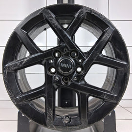 1x Alufelge 17 Zoll 5x112 47ET Glanz Schwarz 5A3E638 Mini Rim Wheel FEL1135199463ro
