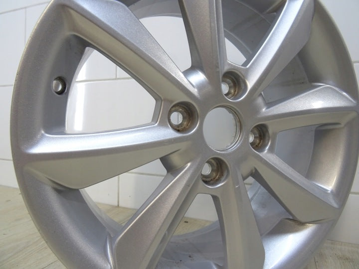 1x Alufelge 16 Zoll 6.5" 4x108 47 5ET H1BJ1007C1A Ford Fiesta Rim Wheel FEL1714748341pi