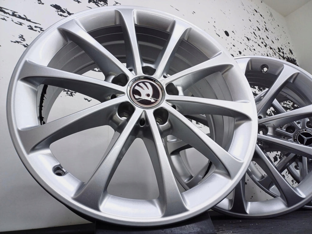 4x Alufelge 17 Zoll 6.5" 5x112 44ET Mercedes-Benz Caddy Alltrack Touran Golf I FEL1385997834sx