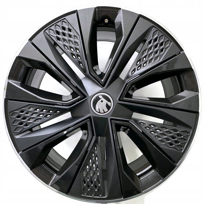 1x Alufelge 19 Zoll 7.0" 5x112 45ET Glanz Graphit 57A601025AS Mg Karoq Rim Wheel FEL1115014324xq