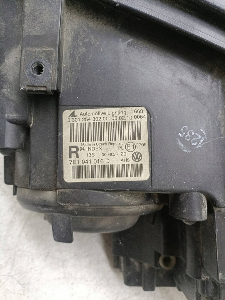Frontscheinwerfer VW Transporter 7E1941016D Rechts Scheinwerfer Headlight