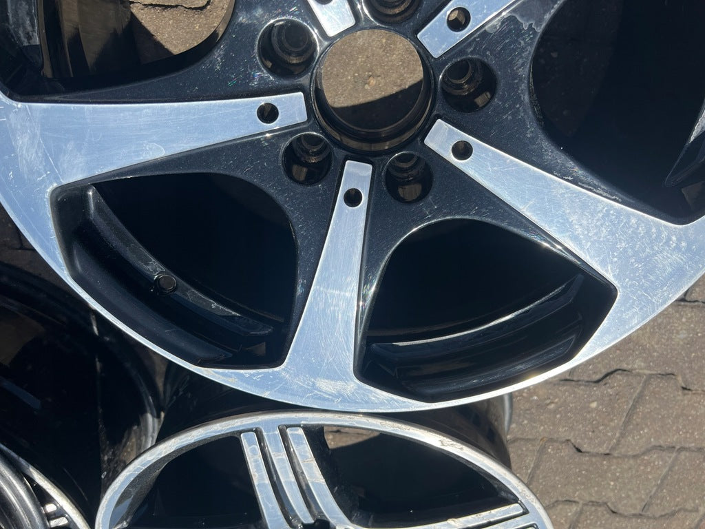 1x Alufelge 18 Zoll 9.0" 5x112 56ET A2054014700 Mercedes-Benz A205 Rim Wheel FEL3111646605gv