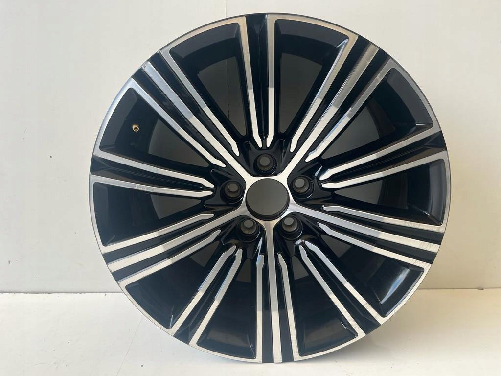 1x Alufelge 18 Zoll 8.0" 5x108 42ET Glanz Schwarz 31471312 Volvo S60 V60