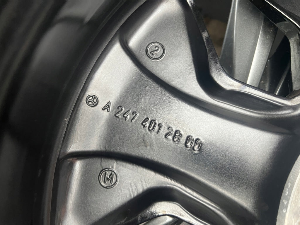 1x Alufelge 18 Zoll 7.5" 5x112 53ET Glanz Grau A2474012800 Mercedes-Benz W247 FEL7735819002ja