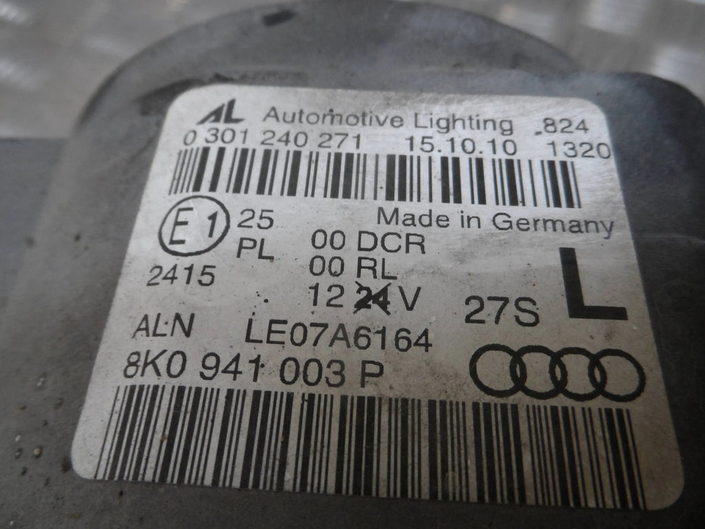 Frontscheinwerfer Audi A4 B8 8K0941003P Xenon Links Scheinwerfer Headlight