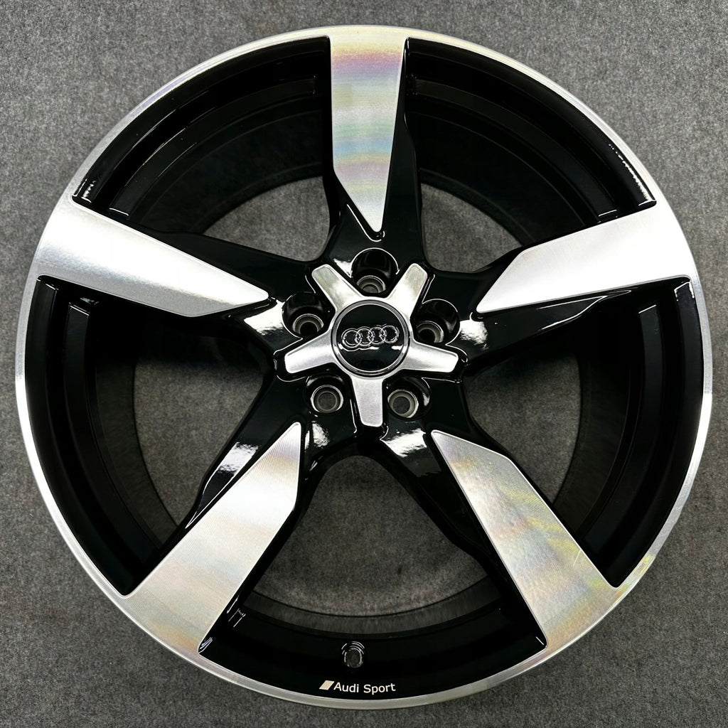 4x Alufelge 20 Zoll 8.5" 5x112 43ET Glanz Schwarz 4K0601025AD Audi A6 C8 FEL7275770371rn