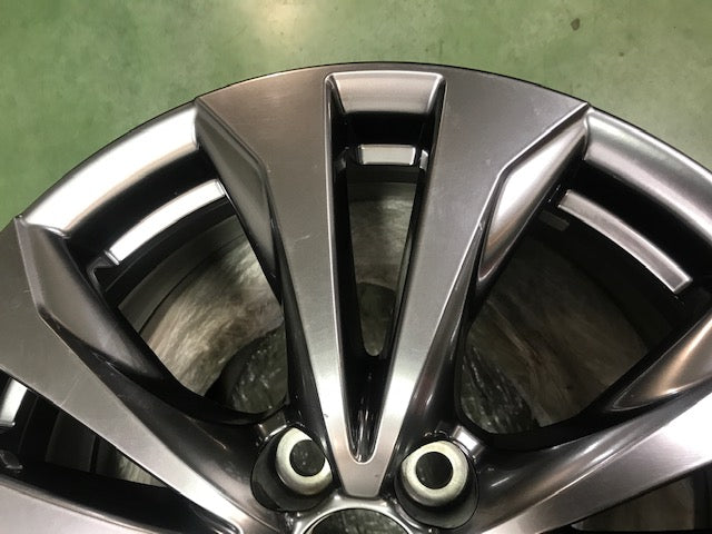 1x Alufelge 18 Zoll 7.5" 5x114.3 45ET Glanz Graphit 100324-2 Lexus Rim Wheel FEL2845160249hn